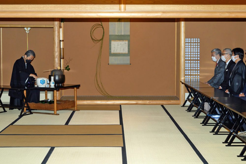 立礼式不适合做野点茶会